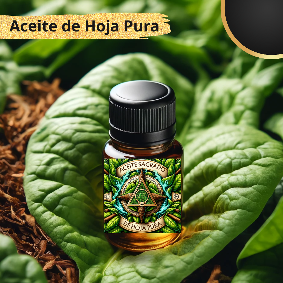Pure Leaf Sacred Oil For Protection, Cleansing and Rituals